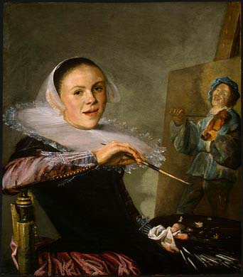 Judith Leyster self portrait